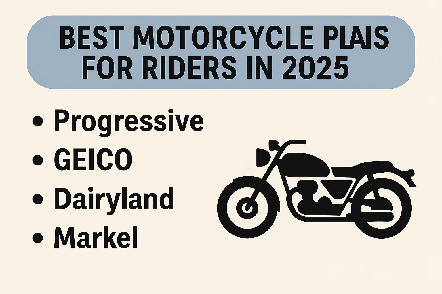 Best Motorcycle Insurance Plans for Riders in 2025 Hero Image
