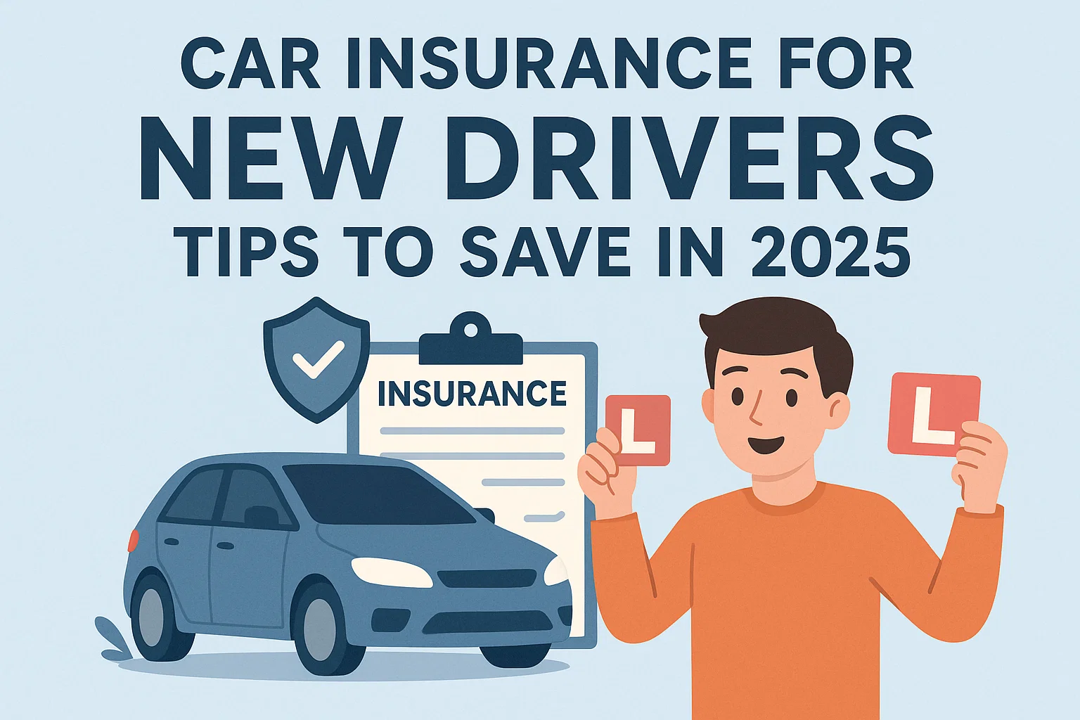 Car Insurance for New Drivers: Tips to Save in 2025 Hero Image