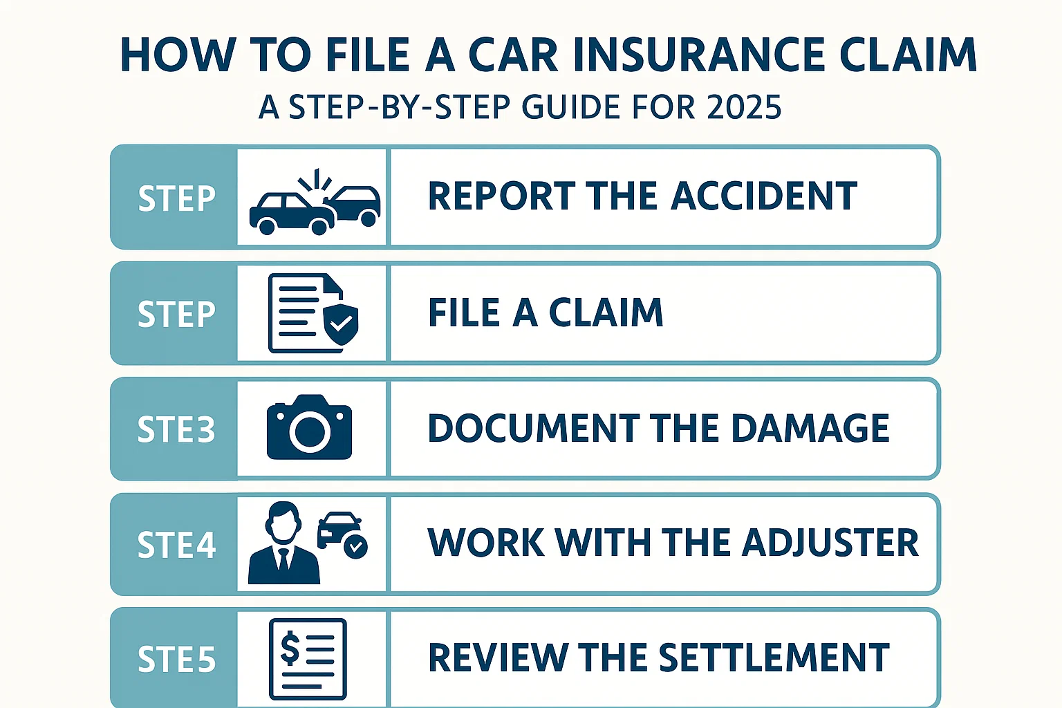 How to File a Car Insurance Claim: A Step-by-Step Guide for 2025 Hero Image