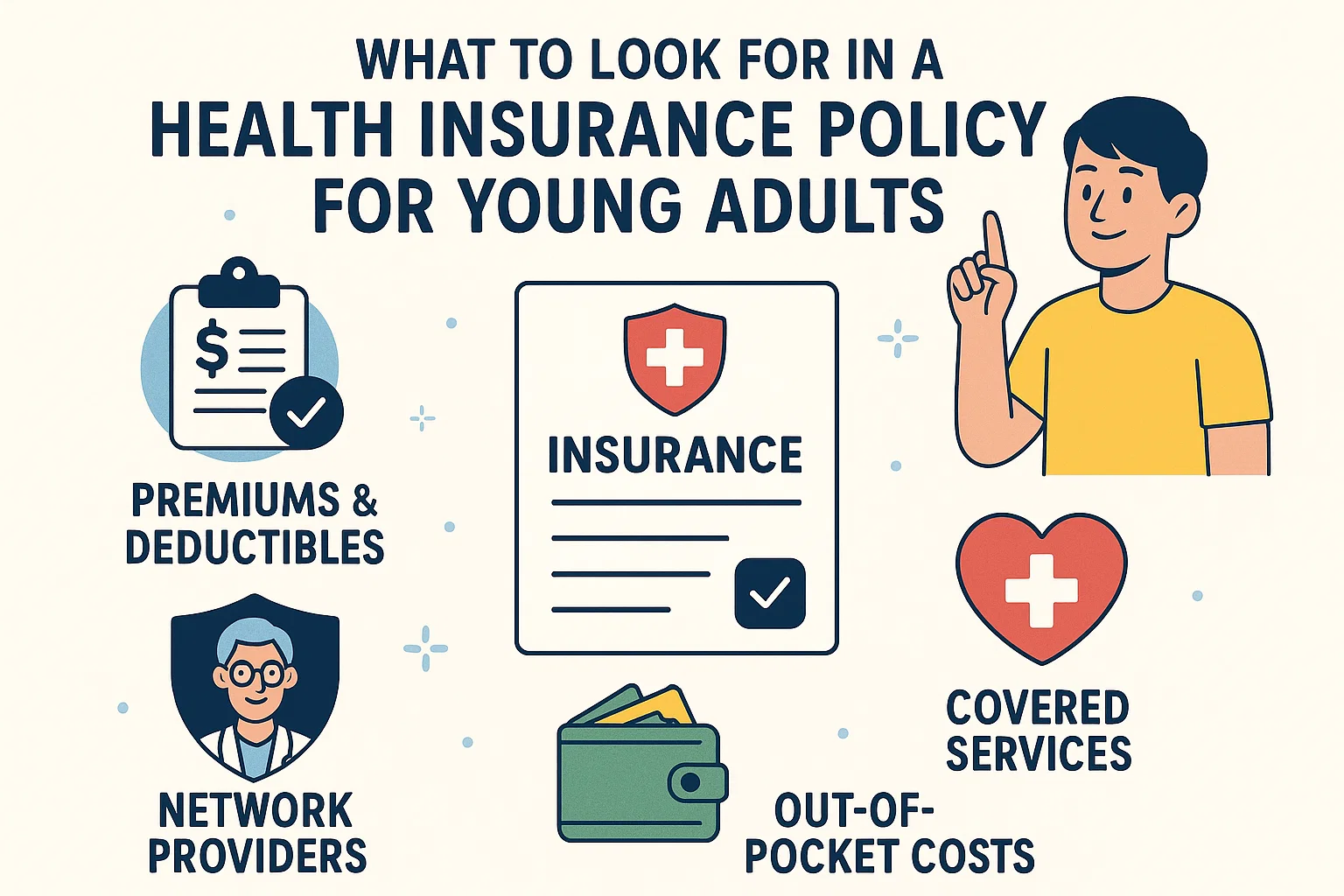 What to Look for in a Health Insurance Policy for Young Adults Hero Image
