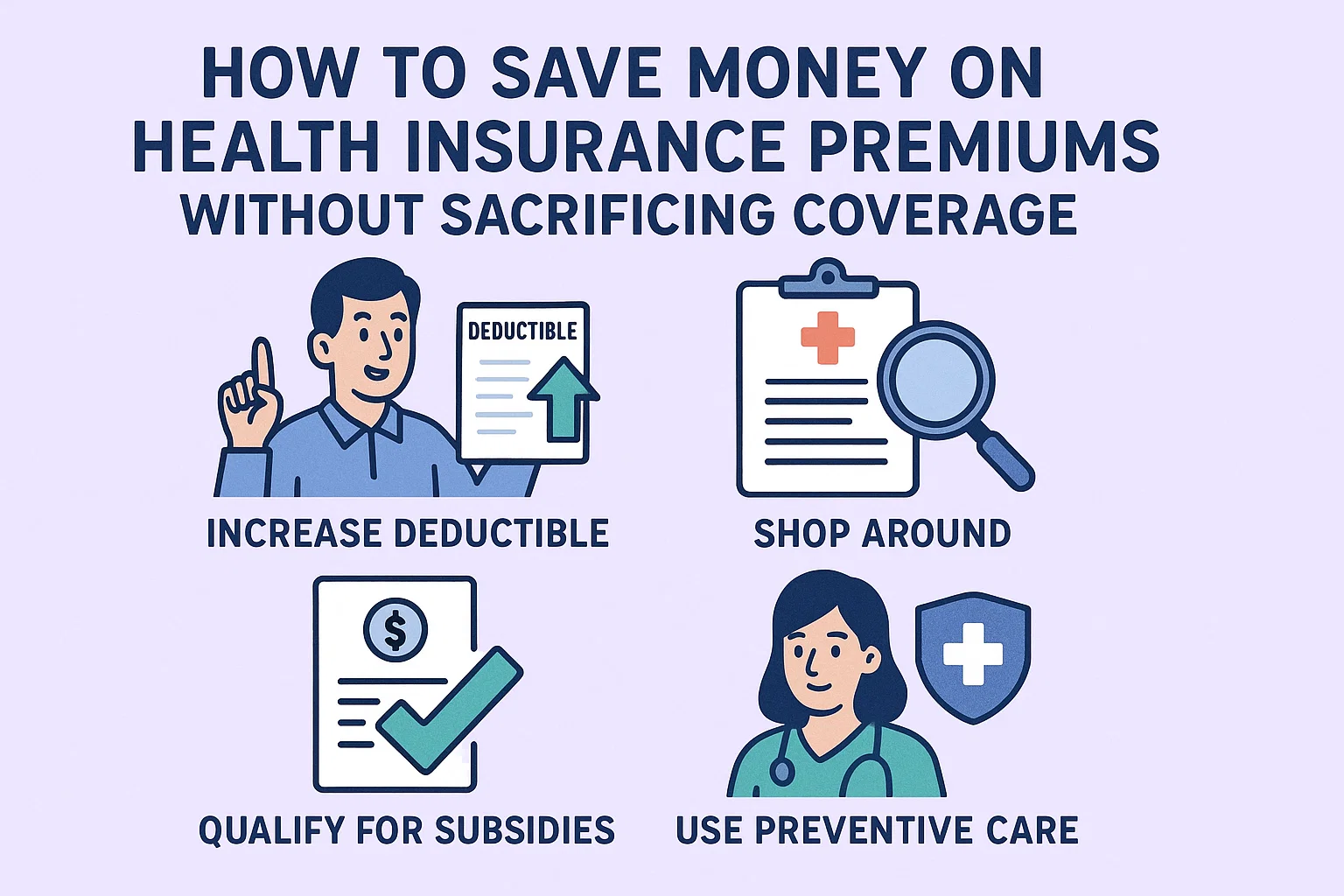 How to Save Money on Health Insurance Premiums Without Sacrificing Coverage Hero Image